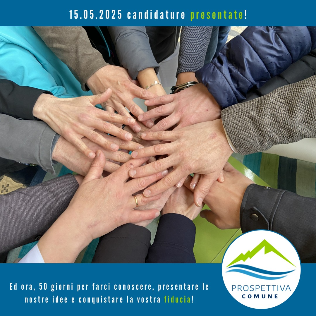 Candidature presentate!